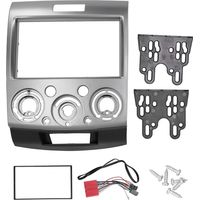 Cadre de tableau de bord stéréo 2 DIN avec lecteur DVD et navigation, compatible avec Ford Everest/Ranger