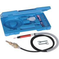 Mini meuleuse pneumatique 54000 tr/mn et accessoires de precision