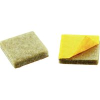 Patín Superfeutre Beige 24x24 - 12 Pzas - Vynex