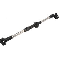 Support d'ombrelle universel pour fauteuil roulant - Tige réglable en acier inoxydable