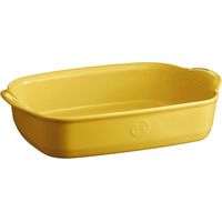 Emile Henry - Piccola pirofila rettangolare da forno in ceramica, 29 x 19 x 7 cm, colore: giallo provenzale (rif. EH909650)