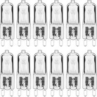 TONCHEAN Ampoule LED G9,Ampoule Halogene G9 28W 230V, 350LM 2700K Blanc Chaud Dimmable, G9 Ampoules Capsule, pour Lustres, Lampes de Paysage, Appliques Murales, éclairage d'armoire, Lot de 10