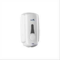 Dispenser a muro lava mani per sapone a mousse, colore bianco