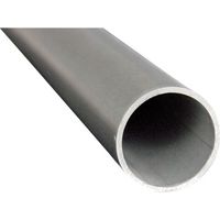 Deco Fer Forge – Tube rond inox 316 GR320 Ø42,4mm – Longueur 3000mm – Épaisseur 2mm – Pour ferronnerie et menuiserie