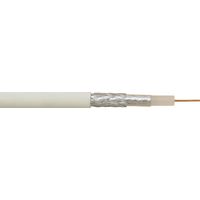 Transmedia kh16 - 500RL - Câble coaxial (80 dB, 2 couches, 75 ohms, 0,7 mm/CU, diamètre : 6,6 mm, PVC)