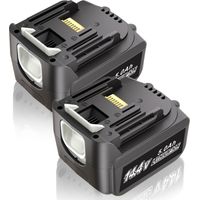 KUNLUN 2X 14,4V 5,0Ah Batteries pour Makita Batterie BL1430 BL1415 BL1440 BL1415N 196875-4 194558-0 195444-8 196388-5 194065-3