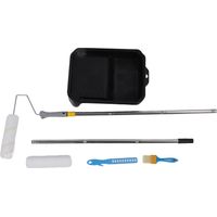 Kit de rouleaux de peinture, peinture professionnelle multifonctionnelle réutilisable pour la rénovation de la maison