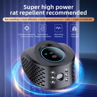 4-in-1 Ultrasonic Repellent for Mice, Flies, Cockroaches and Mosquitoes 3W Electronic Mouse Repellent for Home, Attic and Garage