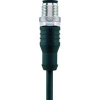 Escha 8046926 Sensor-/Aktor-Steckverbinder, konfektioniert M12 Stecker, gerade 2.00 m Polzahl Sensor