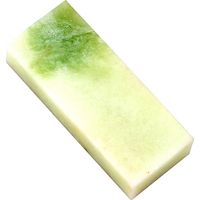 Ortviai Pierre à aiguiser 10000 en jade naturel pour finition miroir – pierre à huile pour couteaux et outils précis