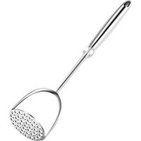 Aardappelstamper - Inox SUS 304 - 37 Tanden - Ergonomisch Handvat - Voor Aardappelpuree Guacamole Babyvoeding - 1 Stuk