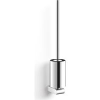 Zack Atore porte-brosse de toilette - ouvert - montage mural - inox poli