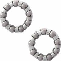 Cyclingcolors – Roulement à billes vélo 19mm – Acier – Diamètre extérieur 29mm – 9 billes de 6,35mm – Universel pour pédalier et bricolage