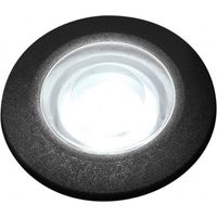 applique/plafonnier aldo 1xg9 1,7w 3000k ip67 h.12,7xd.5cm noir