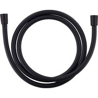 flexible PVC chromé noir EUROSANIT 1,75M