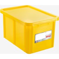 Bac HACCP 55 L Rectangulaire + Couvercle - Gilac