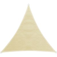Windhager Sonnensegel Capri 5x5x5m champagne Sonnenschutz UV-Schutz Sonnendach