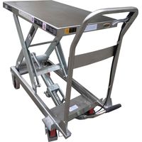 Schefer mobiler Hubtisch SHWI Premium Edelstahl Tragkraft 250 kg