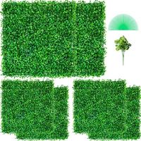 Panneaux de Buis Artificiels 20X 20pouce Haie Artificielle