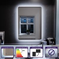 Edale LED Illuminated Rectangular Demister Mirror 500 X 700mm