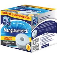 AIRMAX ASSORBIUMIDITA' RICARICA TAB NEUTRA 2 ricariche 450 gr. ciascuna AIRMAX
