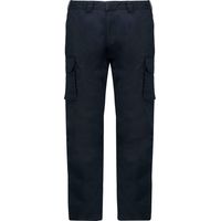 Pantalon multipoches KARIBAN Bleu Marine 40.