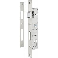 Thirard – Serrure encastrable à cylindre pour menuiserie métallique – Pêne demi-tour réversible – Pour cylindre profil européen – Entraxe 22mm