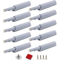 (10 Stück) Magnetische Push-to-Open-Verschlüsse. Diese magnetischen Push-to-Open-Verschlüsse öffnen und schließen Ihre Tür mit einem einfachen Druck.