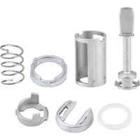 Réparation pour Serrure Barillet Porte,Kit de réparation avant gauche droite de voiture pour SEAT TOLEDO 1999-2006 LEON 1999-2006 AROSA 1997-2004 LUPO 1998-2005