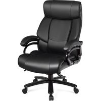 Big &Tall Office Chair Swivel Padded Executive Chair Ergonomic Adjustable Height