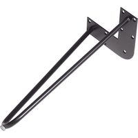 Dieda Bankgestell Hairpin schwarz Maße (L x B x H) 420 x 180 x 59 mm Tischbeine