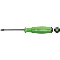 PB Swiss Tools Schraubendreher, für Phillips, mit 2K-SwissGrip-Heft, Kreuzschlitzgröße 1