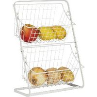 ANDREA HOUSE CC71124 Estante Metal Blanco 28X15 - ref: CC71124