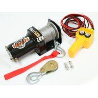 Varan Motors – Treuil électrique 12V 680Kg/1360Kg 520W – VARP15001 – Câble 15m Ø4mm pour terrains accidentés – Moteur à courant continu