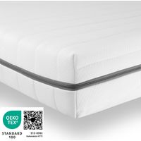 Matelas ergonomique - Matelas 160x200 en mousse froide, 7 zones de couchage, Matelas H2 H3, Matelas en mousse froide 160x200 pour chaque position de sommeil