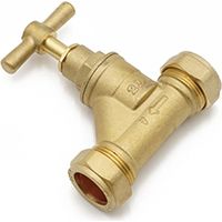 Primaflow Brass Stopcock 22mm EN1213 WRAS