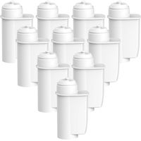 AQUA CREST Water Filter Replacement for Brita® Intenza Siemens® TZ70033, TCZ7003, EQ Series Bosch® 12008246 - Including Various Models from Neff® & Gaggenau®, PFAS, PFOA/PF0S Reducing (10)