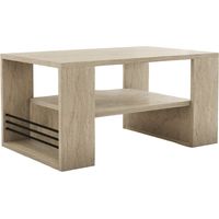 Tavolino in legno "Iris" - 80 x 50 x 40 cm - Travertino