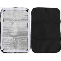 Lot de 2 stores de porte/fenêtre pour camping-car, protection UV, tissu composite double couche, accessoires pour camping-car