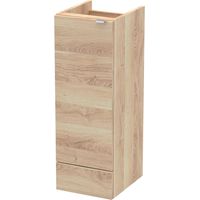 Hudson Reed Fusion Base Unit 300mm Wide - Bleached Oak