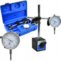 Outil de mesure geko dial gauge 10/0.01 mm base magnétique interrupteur