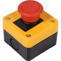 Jeffergarden Interrupteur d'urgence, fabrication soignée, très utile, grande compatibilité, prise en main confortable pour une utilisation en extérieur.