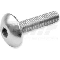 Kit de tornillos para carenado V Parts Vicma M6x20, plateado, 6 unidades (TA620PL)