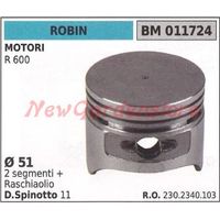 Pistone ROBIN decespugliatore r 600 011724