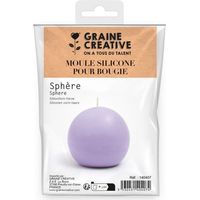 MOULE BOUGIE SILICONE -SPHERE