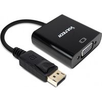 Vultech SN10407 adaptador de cable de vídeo 0,135 m DisplayPort VGA (D-Sub) Negro