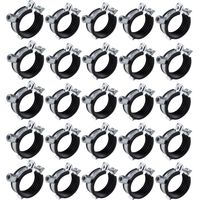 25x Rohrschelle 40-43 mm 1 1/4 Zoll Rohrhalter Rohrhalterung Rohrbefestigung