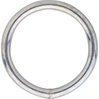 Stahlring (Barrenring) geschweißter Anbindering ø 4mm Metallring Stahl verzinkt