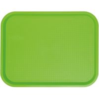 Plateau vert rectangulaire 35 x 27cm - Caterchef