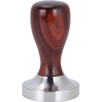 58mm Flat Base Stainless Steel Coffee Tamper Coffee Powder Pressing Tamping Tool for Coffee Shop Supplies